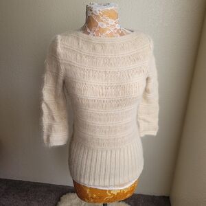 Roberto Cavalli Cream Women's Sweater